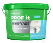Краска акриловая для потолков Лакра PROF IT супербелая 6 кг - КОЛОРЛОН ВТД Новосибирск