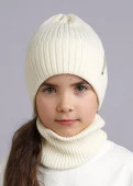 CLEVER 544049вн Шапка детская, 52-54, Молочный - КОЛОРЛОН ВТД Новосибирск