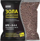 Зола древесная 1кг, гранулированная (ЛамаТорф) 20шт - КОЛОРЛОН ВТД Новосибирск