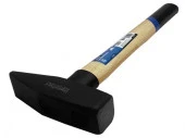 Vertextools  молоток слесарный, 800 г, квадратный боек, деревянная рукоятка fsc 10-60-800 - КОЛОРЛОН ВТД Новосибирск