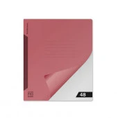 63787 ТЕТРАДЬ 48 Л, А5+, КЛ. ERICHKRAUSE COVERPROBOOK REEF, КОРАЛЛОВЫЙ, ПЛАСТ. ОБЛ. НА СКОБЕ /5/100/ - КОЛОРЛОН ВТД Новосибирск