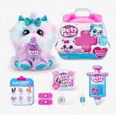 9540 Игровой набор  ZURU PETS ALIVE PET SHOP питомец-повторюшка с аксессуарами , звук, ассорт - КОЛОРЛОН ВТД Новосибирск