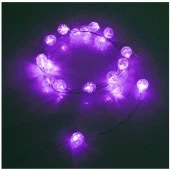 Гирлянда для дома "Жемчужина" на батарейках 2,0 м 20 ламп LED,Фиолетовый 183-0221 - КОЛОРЛОН ВТД Новосибирск