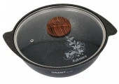 066457  Казан для плова 3,5л Granit Ultra ст/кр а/п original (4) кго37а - КОЛОРЛОН ВТД Новосибирск
