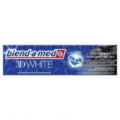 BLEND_A_MED Зубная паста 100мл 3D White Отбеливание и глубокая чистка с Древесным углем 100мл - КОЛОРЛОН ВТД Новосибирск