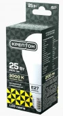 25W Лампа КРЕПТОН LED A60 25W E27 3000K - КОЛОРЛОН ВТД Новосибирск