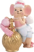 Декоративная фигурка Леди и Духи из полирезины / 9,5х7х4см арт.80284 - КОЛОРЛОН ВТД Новосибирск