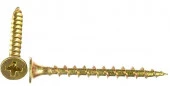 Саморез ШСГД 3,8х51 (200 шт) желт. цинк - коробка с ок. - КОЛОРЛОН ВТД Новосибирск