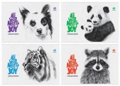 Альбом для рисования 40л., А4, на скрепке BG "All you need is joy", эконом АР4ск40 10987 - КОЛОРЛОН ВТД Новосибирск
