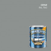 *Краска Hammerite гладкая Серая RAL 7042 0,75л ЛИПЕЦК - КОЛОРЛОН ВТД Новосибирск