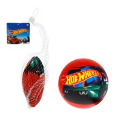 Т23016 Hot Wheels мяч ПВХ, полноцветн, 15 см, 45 г, сетка и бирка - КОЛОРЛОН ВТД Новосибирск