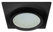 Точка 15W 230V GX53, IP44, черный, квадрат, без лампы, DL505 - КОЛОРЛОН ВТД Новосибирск
