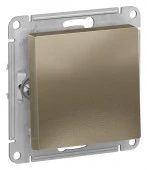 ATN000511 Шампань Выключатель 1 кл. Atlasdesign - КОЛОРЛОН ВТД Новосибирск