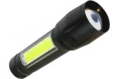***Фонарь КОСМОС KocAc1011Lith 3вт ХРЕ, 3Вт СОВ, лит. аккум. 600mAh, Micro USB шнур - КОЛОРЛОН ВТД Новосибирск