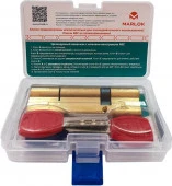 Цилиндр МЦ-МК 100 (32,5х67,5) 5 кл + 2 монтажных ЛАТУНЬ - КОЛОРЛОН ВТД Новосибирск