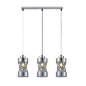 Светильник подвесной (подвес) Rivoli Tiffany 9108-203 3 * Е27 60 Вт - КОЛОРЛОН ВТД Новосибирск