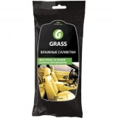GRASS Салфетки влажные для кожаного салона (30шт) - КОЛОРЛОН ВТД Новосибирск