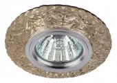 ***DK LD4 CHP/WH Светильник ЭРА декор c Led подсветкой MR16, шампань - КОЛОРЛОН ВТД Новосибирск