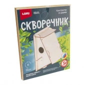 Фн-021 Конструктор из дерева.Скворечник "Лесной домик" - КОЛОРЛОН ВТД Новосибирск
