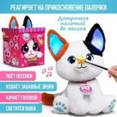 00-6827 Кошка "Сима" (поёт, записывает, светится) в коробке - КОЛОРЛОН ВТД Новосибирск
