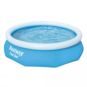 Бассейн Bestway с надувным бортом Fast Set 305х76см 3800л, запл д/ремонта арт.57266 Код249220 - КОЛОРЛОН ВТД Новосибирск