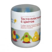 TA1065VМини-набор для лепки «Тесто-пластилин 6 цветов» - КОЛОРЛОН ВТД Новосибирск