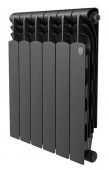 Радиатор биметал Royal Thermo Revolution B 500 Чёрный–6секц. - КОЛОРЛОН ВТД Новосибирск