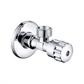 Кран угловой, с отражателем, 1/2; 1/2, кран-букса, латунь, IDDIS, 910B0P2C2CZ - КОЛОРЛОН ВТД Новосибирск
