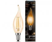 5W Led Gauss Filament Candle tailed E14 5W 2700K Golden 104801005 - КОЛОРЛОН ВТД Новосибирск