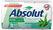 мыло туал Абсолют антибакт Nature Алоэ 90гр/Сам/72x6 - КОЛОРЛОН ВТД Новосибирск