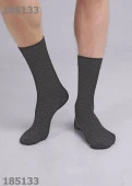 CLEVER К3401Л Носки мужские (Fashion база июль24), 29, Меланж т.серый - КОЛОРЛОН ВТД Новосибирск