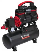 ELITECH Компрессор ACF 200-8S, 200л/мин-вход, 1.0кВт, 8bar, безмасляный малошумный, 8л, ,11.7кг - КОЛОРЛОН ВТД Новосибирск
