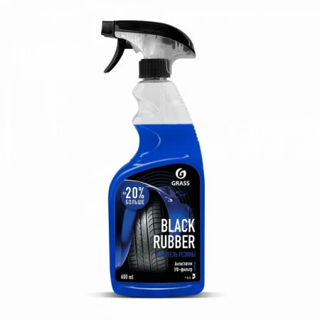GRASS Полироль чернитель шин Black Rubber (флакон 600 мл) - КОЛОРЛОН ВТД Новосибирск