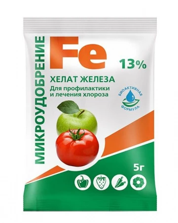 Хелат железа 5 г - КОЛОРЛОН ВТД Новосибирск