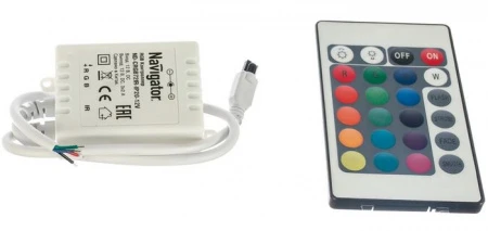 ***Драйвер NAVIGATOR 71 476 ND-CRGB72IR-IP20-12V - КОЛОРЛОН ВТД Новосибирск