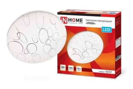 36W Led Орион 4000К 350мм IN HOME Светильник - КОЛОРЛОН ВТД Новосибирск