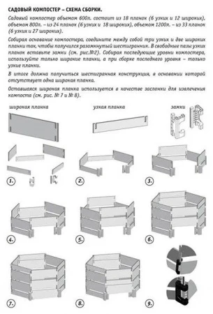 Компостер 1200л - КОЛОРЛОН ВТД Новосибирск
