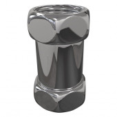 Соединение прямое г/г 1x1/2" (Хром) 1шт - КОЛОРЛОН ВТД Новосибирск
