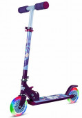 CR-S2-09WCT Двухкол.самокат CITYRIDE,ал.50/50%,t-bar алюм,дека сталь,грипсы,кол.PVC 120/120,фиол пр - КОЛОРЛОН ВТД Новосибирск
