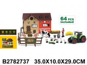JB0212343 Игровой набор "Ферма с амбаром" на бат., в/к 35х29х10 см - КОЛОРЛОН ВТД Новосибирск