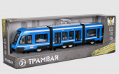 YK-2106 Игрушка-трамвай KID ROCKS, масштаб 1:16,со звуком и светом, инерц. механизм - КОЛОРЛОН ВТД Новосибирск
