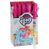 250186  MY LITTLE PONY. МЫЛ. ПУЗЫРИ "ИГРАЕМ ВМЕСТЕ" 130МЛ, В КОЛБЕ 37СМ В ДИСПЛЕЕ (РУСС.УП) УП-24ШТ - КОЛОРЛОН ВТД Новосибирск