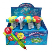 Т586861toy мыл.пуз.Мы-шарики! с игрушкой, Молоточек 30мл. в д/б - КОЛОРЛОН ВТД Новосибирск