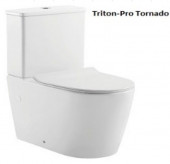 Унитаз напольный Triton-Pro Tornado Silva TR-SL-2660, сиденье, фурнитура - КОЛОРЛОН ВТД Новосибирск
