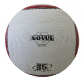 Мяч футбольный Novus TWISTER , рельефная резина бел/красн/черн, р. 5, 420 г - КОЛОРЛОН ВТД Новосибирск