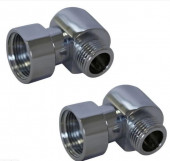 K3-LFM022 Переходник угловой 1/2"ш*1/2"г с накидной гайкой - КОЛОРЛОН ВТД Новосибирск