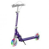 CR-S2-09VT Двухк.самокат CITY-RIDE 120,ал.100%,аморт.пер,кол.PU 120/120мм,Abec-9,грип,фиолет - КОЛОРЛОН ВТД Новосибирск