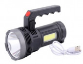 Фонарь кемпинговый 17х7.5х5см LED+COB с ручками, солнечная батарея, USB арт.SASP8064 Код258533 - КОЛОРЛОН ВТД Новосибирск
