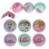 ***Т151841toy LOL мячики PU с принтом , 7,5 см., 3шт. в сетке - КОЛОРЛОН ВТД Новосибирск