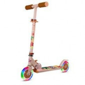 CR-S2-09SDG Двухкол.самокат CITYRIDE,ал.50/50%,t-bar алюм,дека сталь,грипсы,кол.PVC 120/120,корал.пр - КОЛОРЛОН ВТД Новосибирск